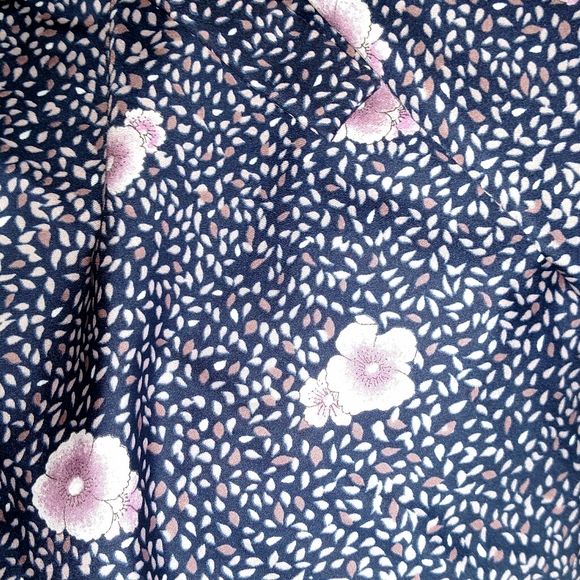 Vintage Schrader Sport Floral Shirt Dress - Picture 3 of 4